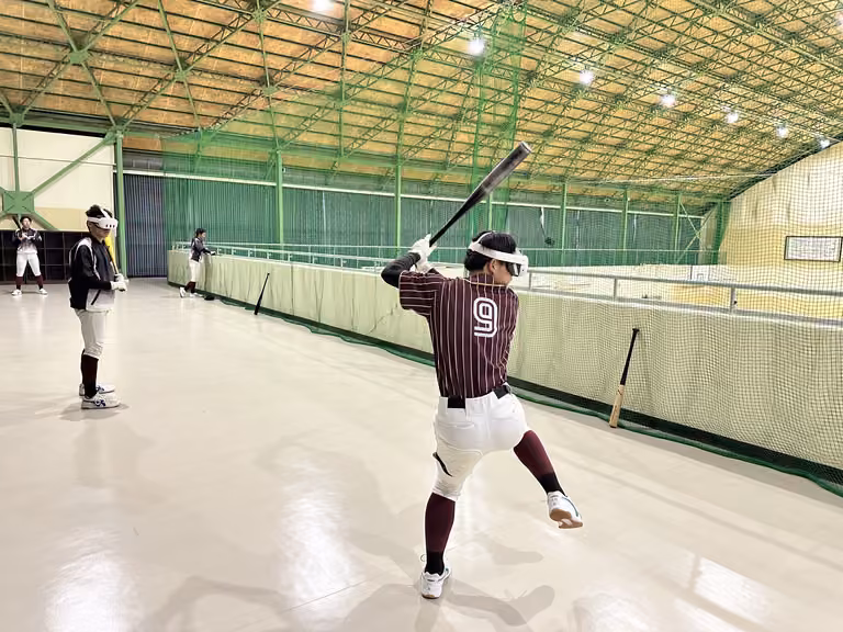 杵築高校野球部での利用の様子